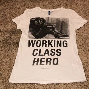 John lennon t shirt h&m Clearance